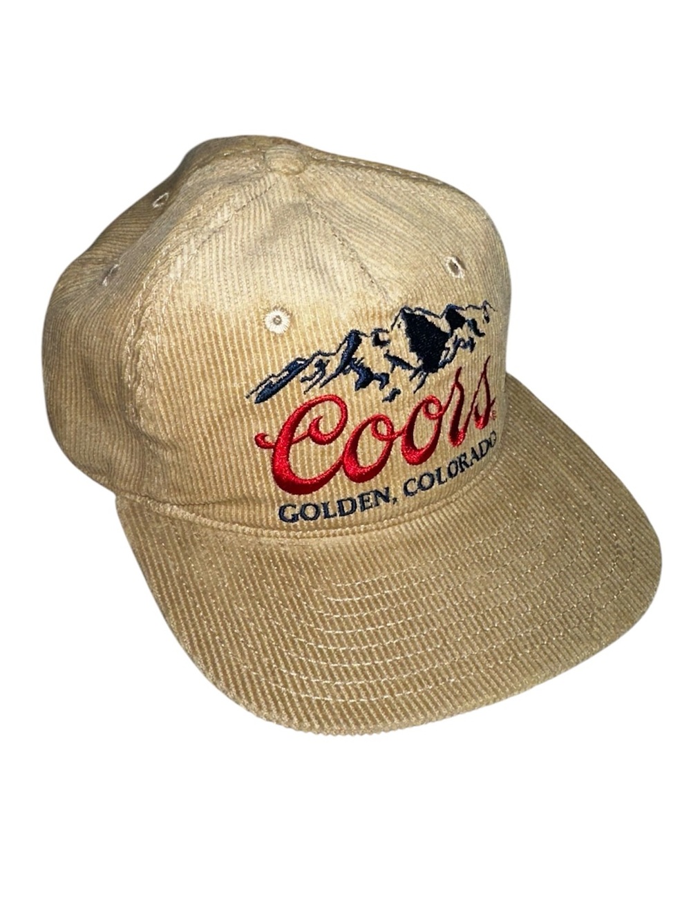 Coors Banquet Corduroy Snap Back hat